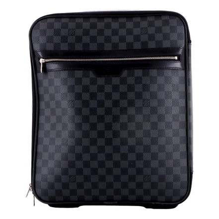 Louis Vuittton Pegase 45 Damier Graphite Canvas and Leather Rolling Suitcase