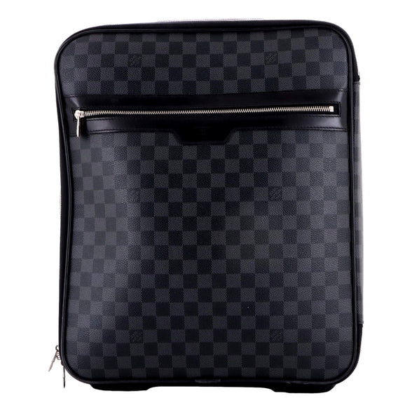 Louis Vuittton Pegase 45 Damier Graphite Canvas and Leather Rolling Suitcase