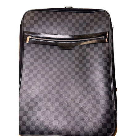 Louis Vuittton Pegase 45 Damier Graphite Canvas and Leather Rolling Suitcase