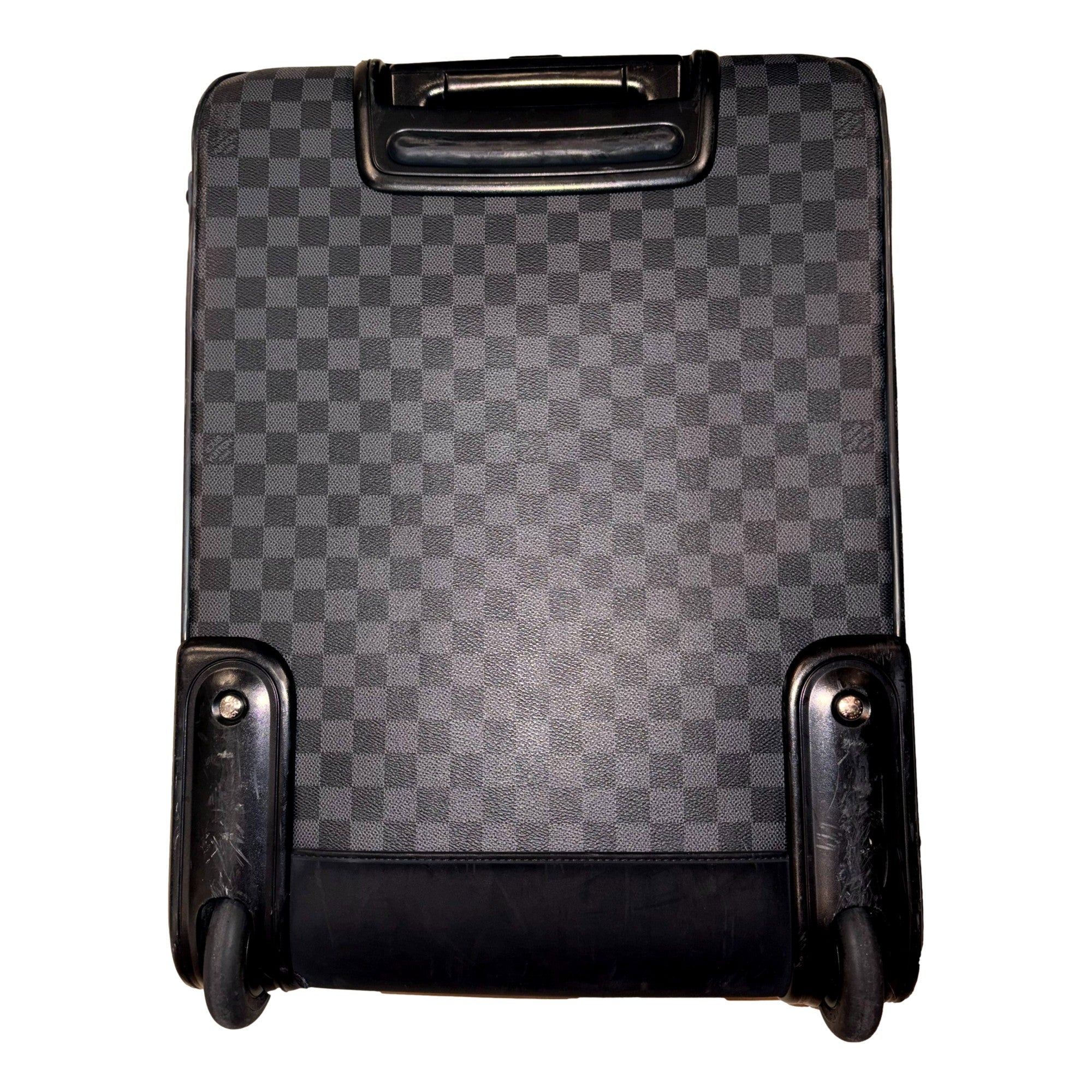 Louis Vuittton Pegase 45 Damier Graphite Canvas and Leather Rolling Suitcase