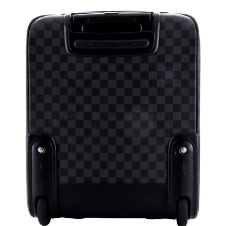 Louis Vuittton Pegase 45 Damier Graphite Canvas and Leather Rolling Suitcase