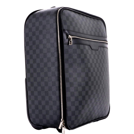 Louis Vuittton Pegase 45 Damier Graphite Canvas and Leather Rolling Suitcase