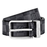 Louis Vuitton Pont Neuf 35mm Belt Damier Graphite Canvas 95