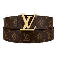 Louis Vuitton Initiales Reversible Monogram Canvas Belt 80/32