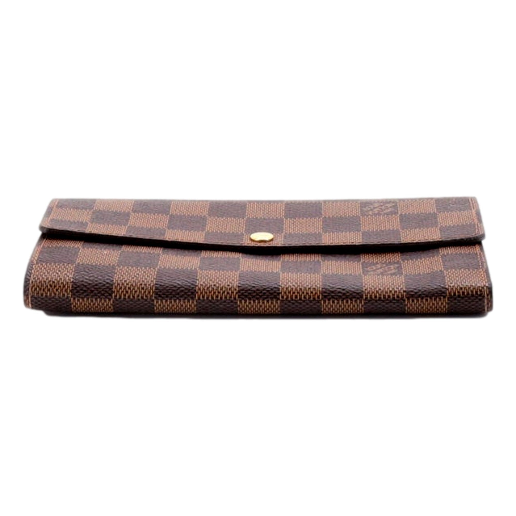 Louis Vuitton Sarah Wallet Damier Ebene sold at Queen Bee of Beverly Hills