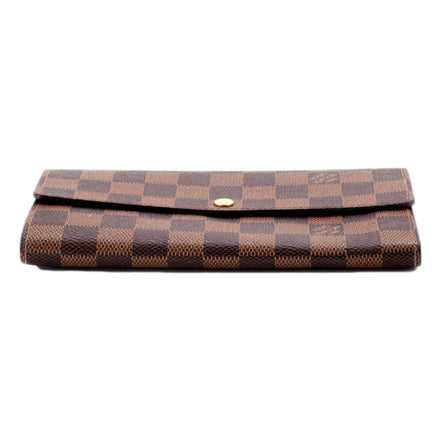 Louis Vuitton Sarah Wallet Damier Ebene sold at Queen Bee of Beverly Hills
