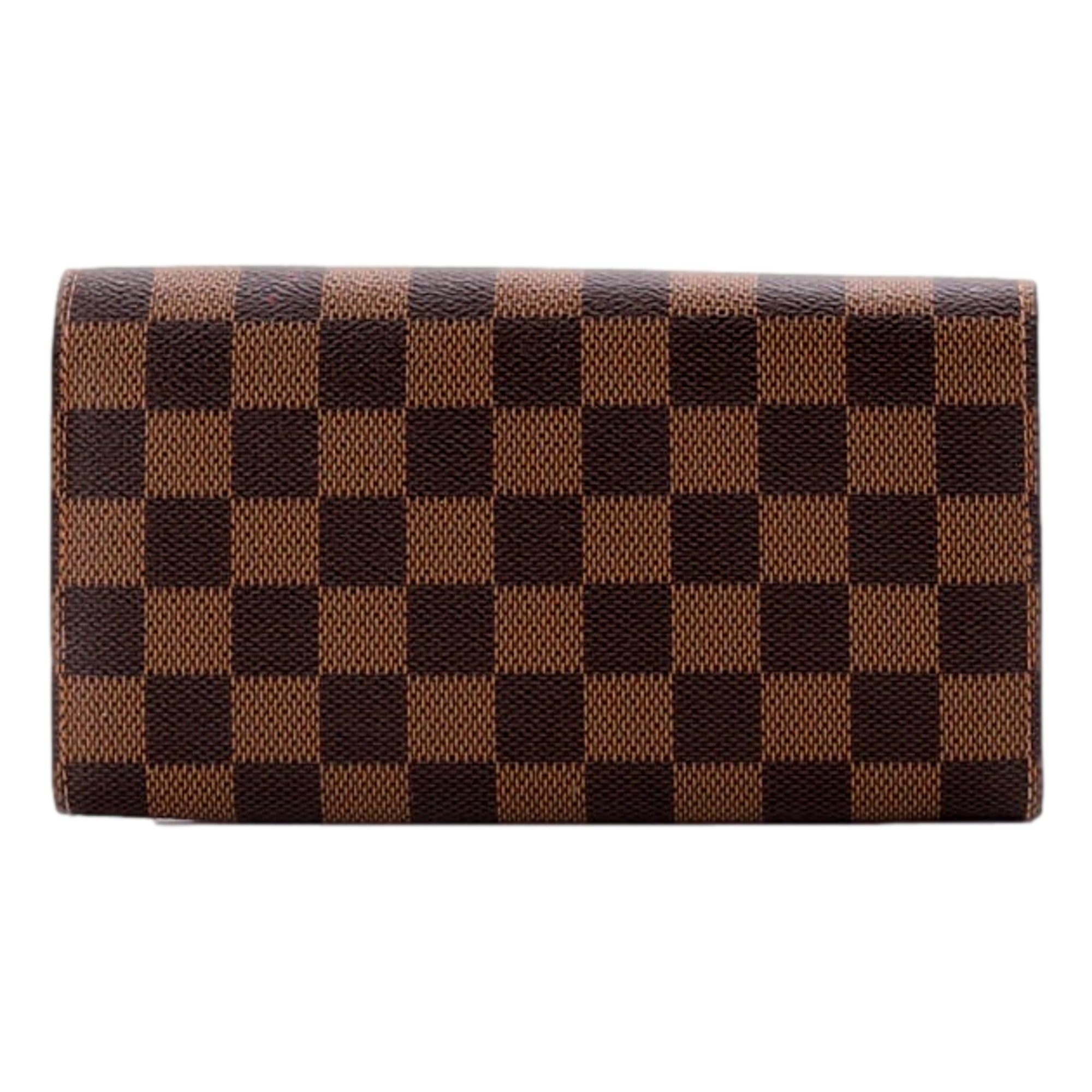 Louis Vuitton Sarah Wallet Damier Ebene sold at Queen Bee of Beverly Hills