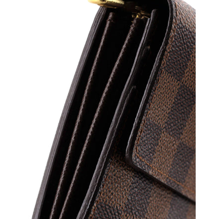 Louis Vuitton Sarah Wallet Damier Ebene sold at Queen Bee of Beverly Hills