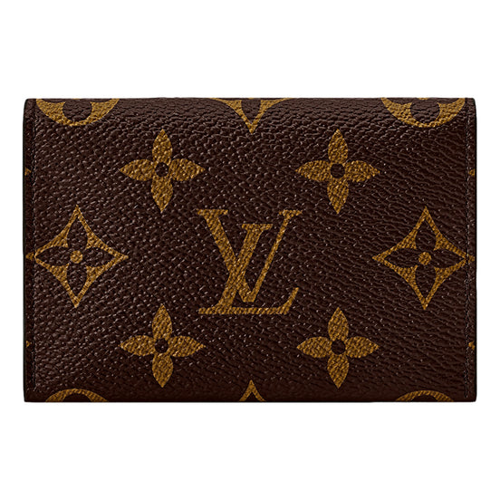 Louis Vuitton Monogram Slim Card Holder Wallet Blue and Silver