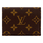 Louis Vuitton Monogram Slim Card Holder Wallet Blue and Silver
