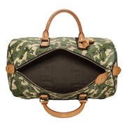 Louis Vuitton x Takashi Murakami Monogramouflage Speedy 35 Canvas Leather Handbag