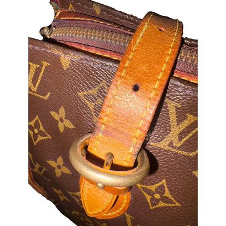 Louis Vuitton Vintage Popincourt Haut Canvas Monogram Handbag available at Queen Bee of Beverly Hills