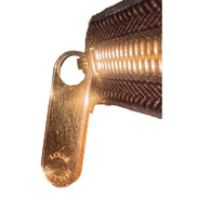 Louis Vuitton Zippy Damier Ebene Brown Canvas Leather Wallet available at Queen Bee of Beverly Hills