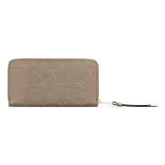 Louis Vuitton Zippy Empreinte Embossed Leather Wallet in Turtledove Gray