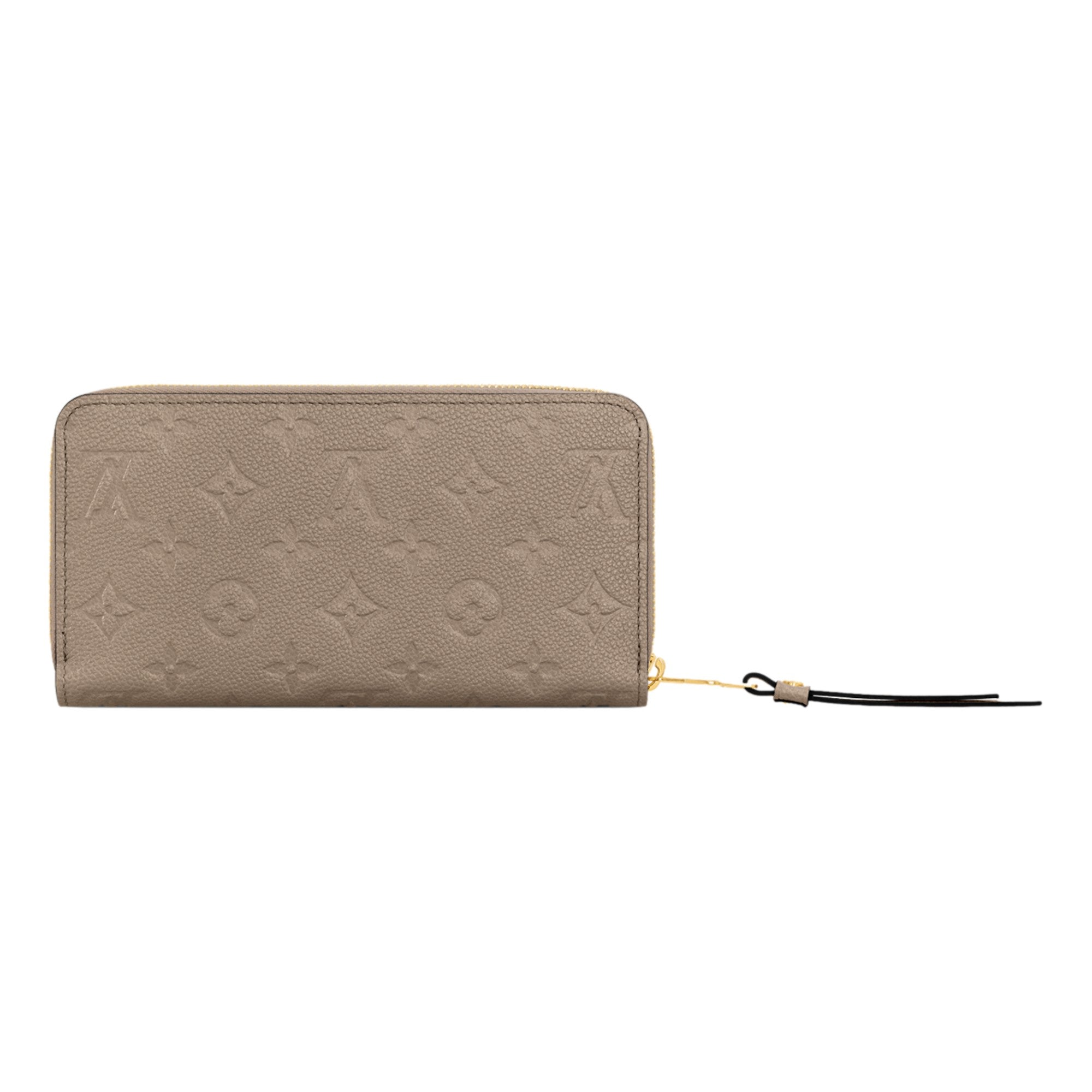 Louis Vuitton Zippy Empreinte Embossed Leather Wallet in Turtledove Gray