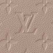 Louis Vuitton Zippy Empreinte Embossed Leather Wallet in Turtledove Gray