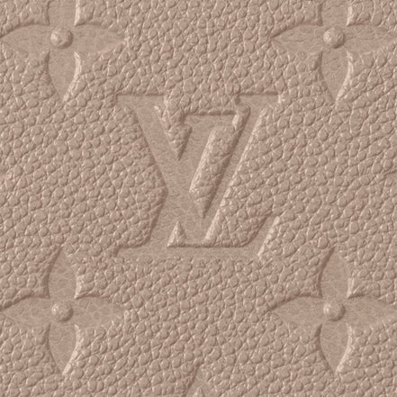 Louis Vuitton Zippy Empreinte Embossed Leather Wallet in Turtledove Gray
