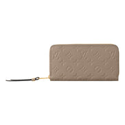 Louis Vuitton Zippy Empreinte Embossed Leather Wallet in Turtledove Gray