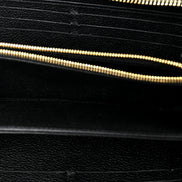 Louis Vuitton Zippy Empreinte Embossed Leather Wallet in Noir Black