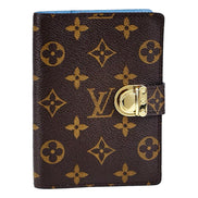 Louis Vuitton Monogram Canvas Koala Agenda PM Blue Notebook Cover - available at Queen Bee of Beverly Hills. 