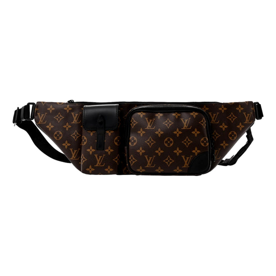 Louis Vuitton Monogram Macassar Christopher Bumbag - available at Queen Bee of Beverly Hills. 