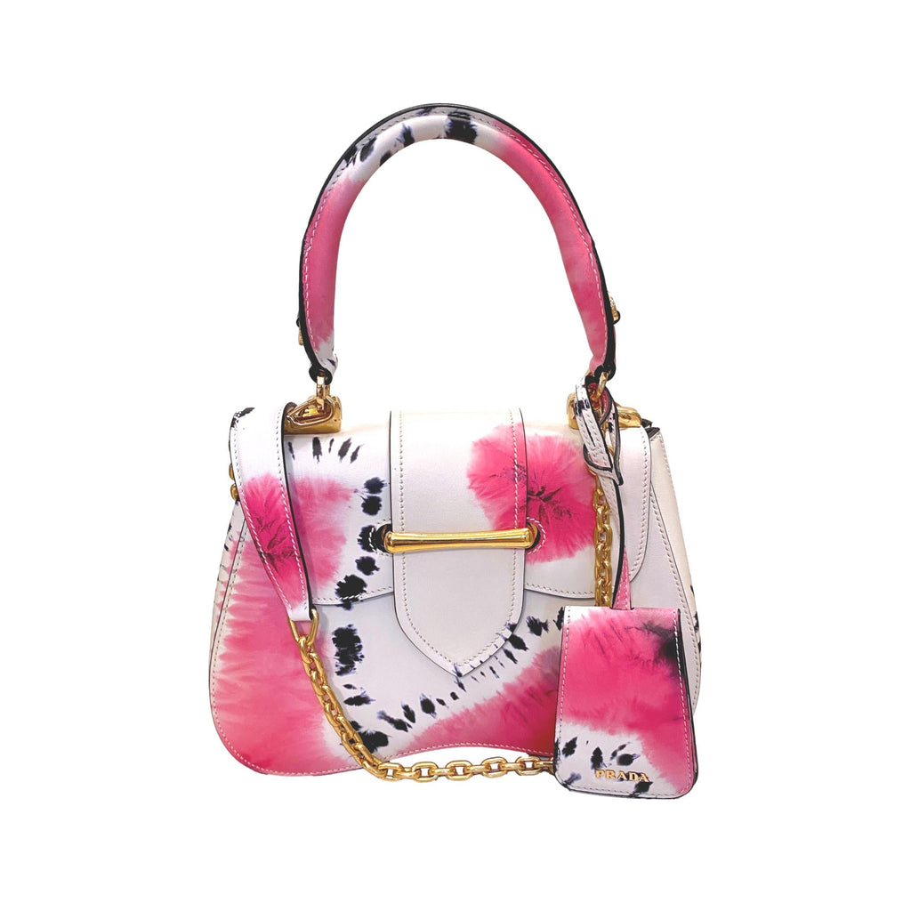 Prada City Tie Dye Sidonie Top Handle Bag