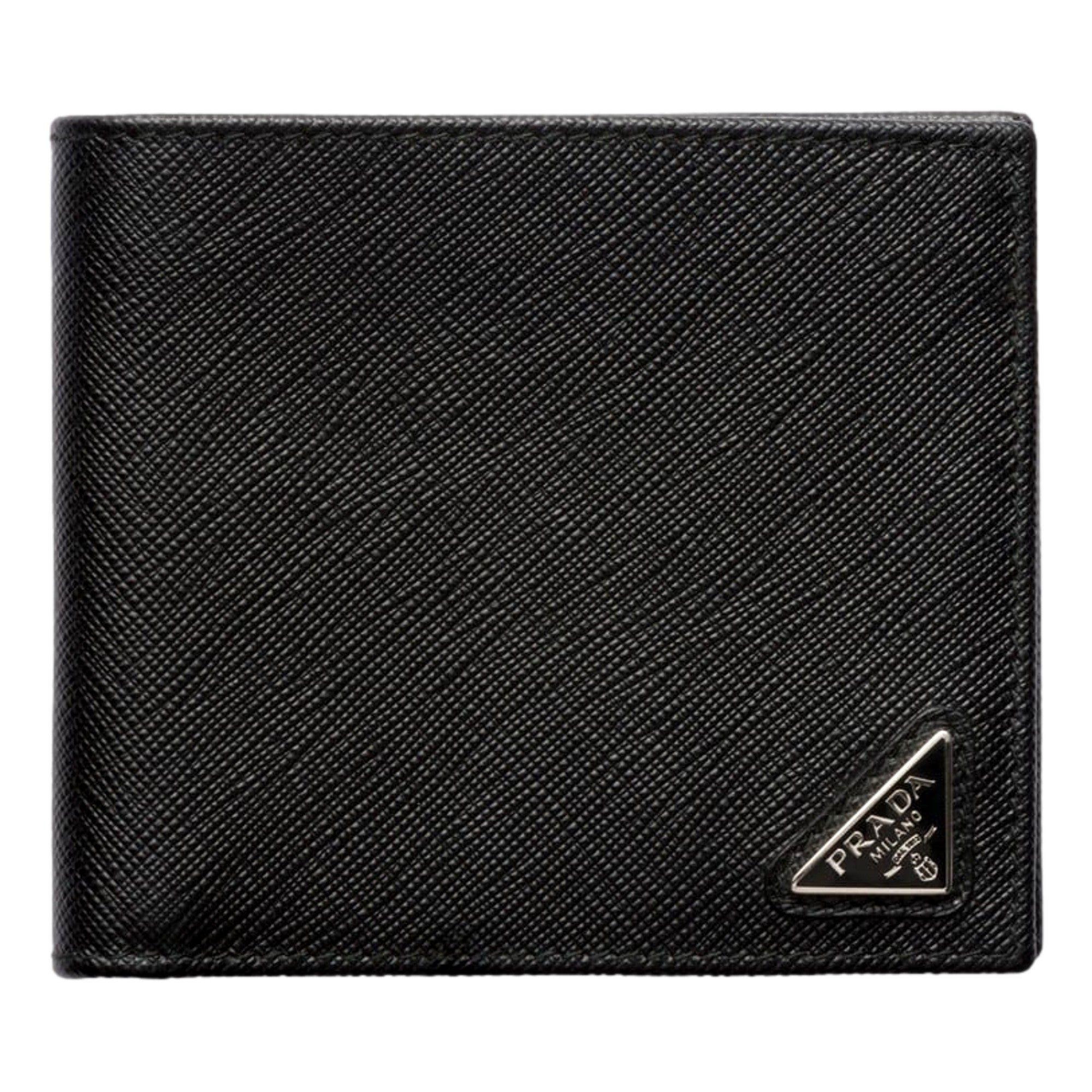 Prada Saffiano Bifold Wallet sold at Queen Bee of Beverly Hills