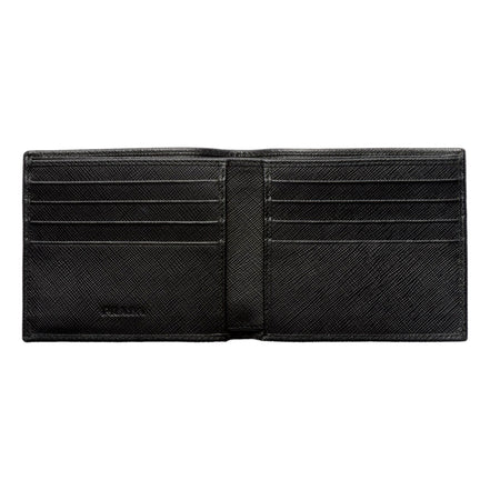 Prada Saffiano Bifold Wallet sold at Queen Bee of Beverly Hills
