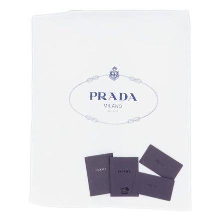 Prada Gray Vitello Phenix Shopping Tote Bag