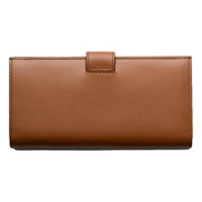 Prada City Wallet in Cognac sold at Queen Bee of Beverly Hills
