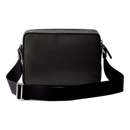 Prada Re-Nylon Saffiano Leather Camera Crossbody Zip Bag in Green