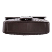 Prada Diagramme Quilted Leather Medium Flap Chain Shoulder Bag available at Queen Bee of Beverly Hills