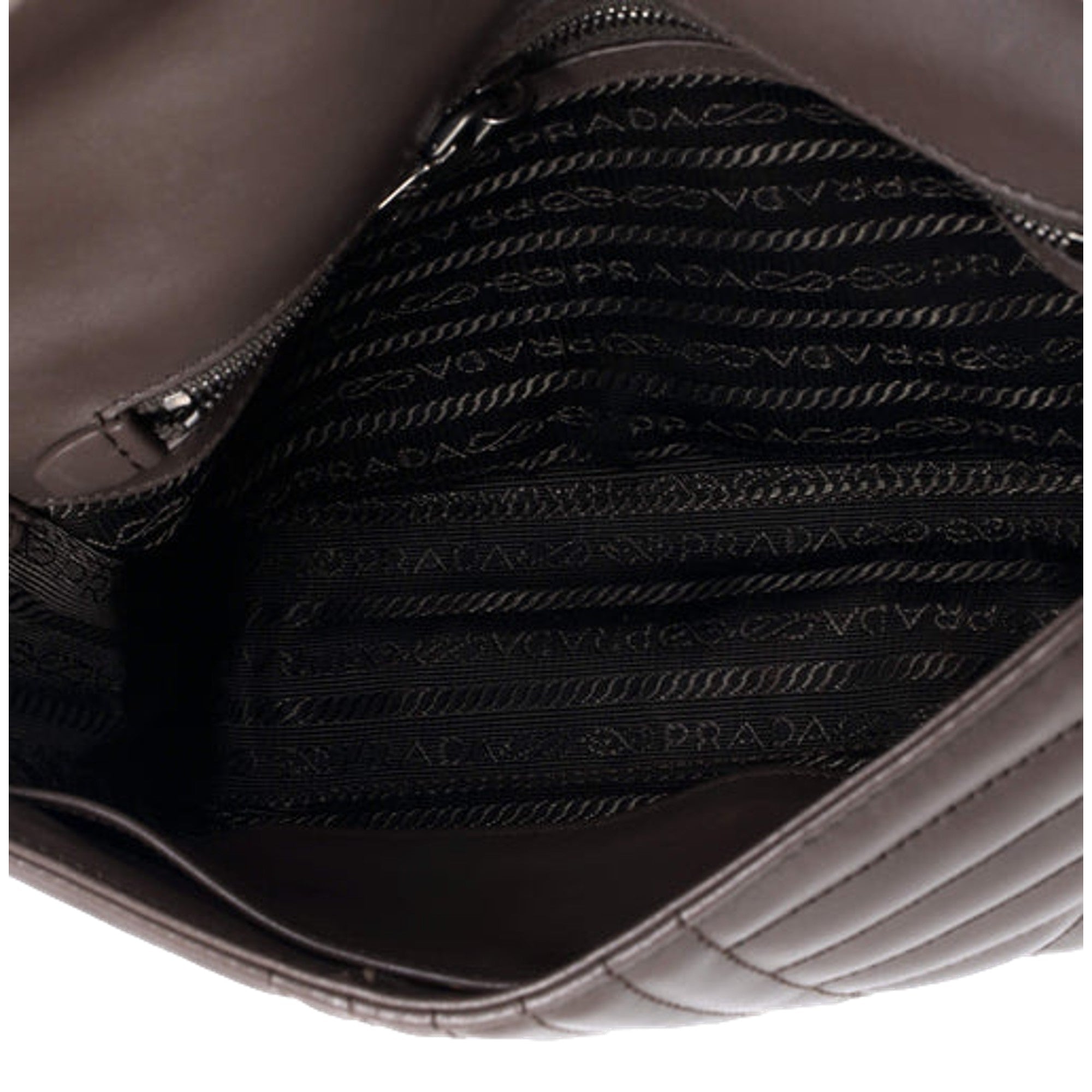 Prada Diagramme Quilted Leather Medium Flap Chain Shoulder Bag available at Queen Bee of Beverly Hills