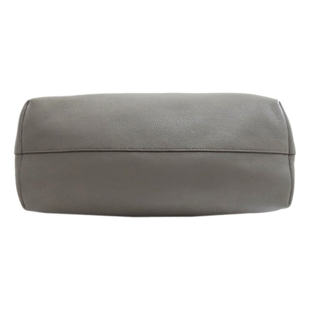 Prada Gray Vitello Phenix Shopping Tote Bag