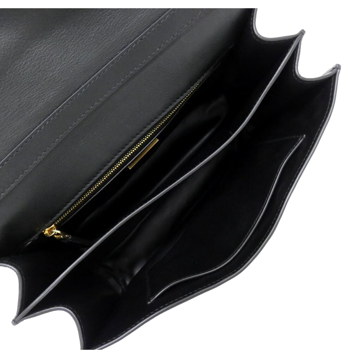 Prada Soft Sound Medium Black Soft Grain Leather Shoulder Bag - available at Queen Bee of Beverly Hills.