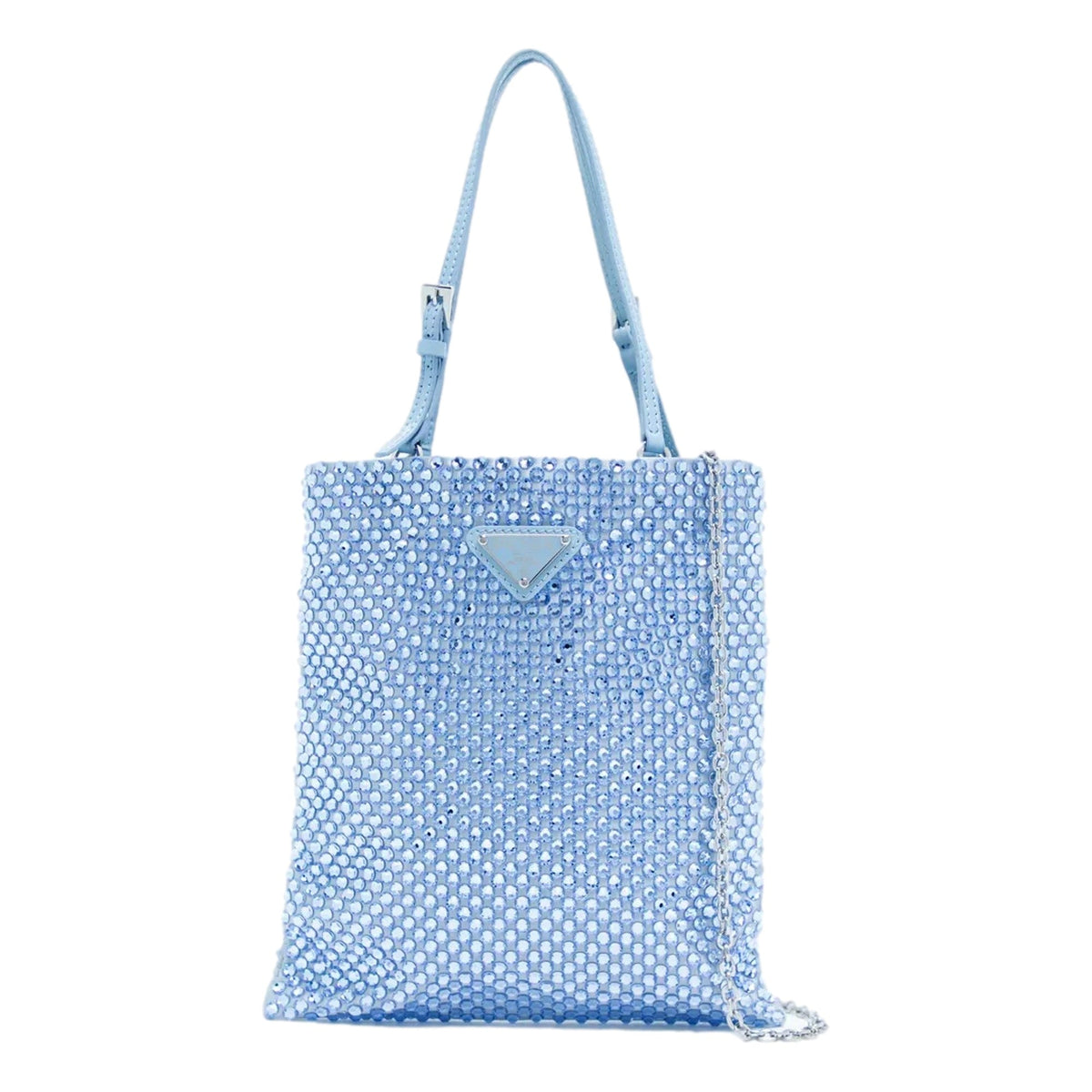 Prada Mini Satin Crystal Embellished Crossbody | Queen Bee of 