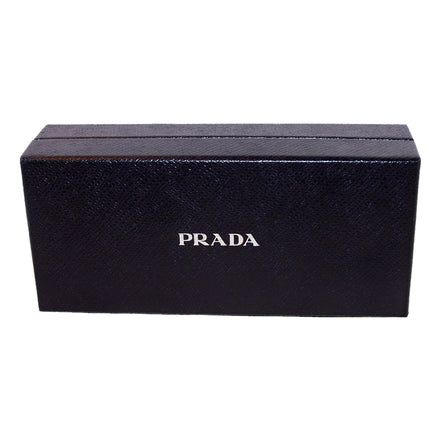 Prada Miniborse Black Vitello Move Leather Chain Cross Body available at Queen Bee of Beverly Hills