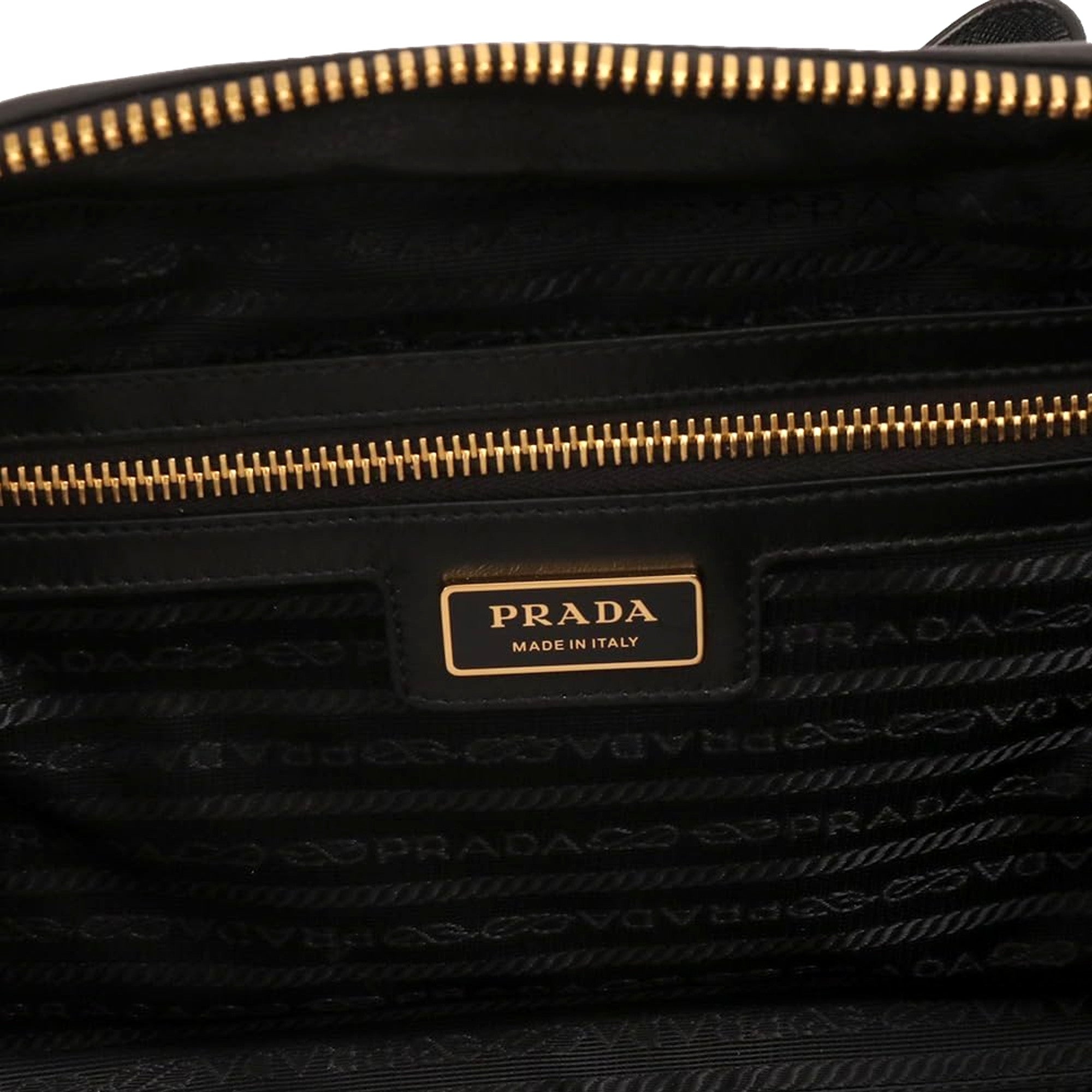 Prada Re-Edition 1978 Medium Re-Nylon and Saffiano Leather Two-Handle Bag Black
