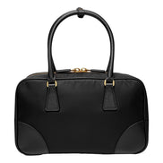 Prada Re-Edition 1978 Medium Re-Nylon and Saffiano Leather Two-Handle Bag Black