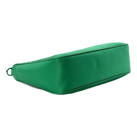 Prada Re-Edition 2005 Green Tessuto Nylon Chain Shoulder Bag - available at Queen Bee of Beverly Hills.