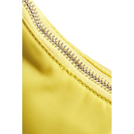 Prada Re-Edition 2005 Yellow Nylon Shoulder Bag with Pouch - available at Queen Bee of Beverly Hills.