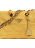 Prada Re-Edition Maize Yellow 1995 Chaîne Re-Nylon Tote Bag available at Queen Bee of Beverly Hills