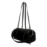 Prada Small Re-Nylon and Saffiano Leather Duffel Bag Black