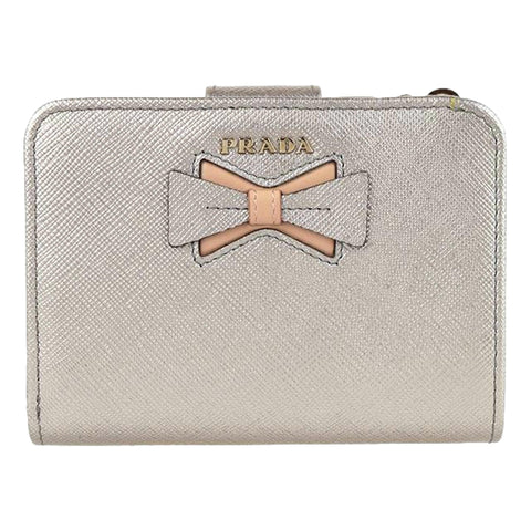 Prada Blue Tessuto Nylon Pouch Wristlet Clutch Silver – Queen Bee of  Beverly Hills