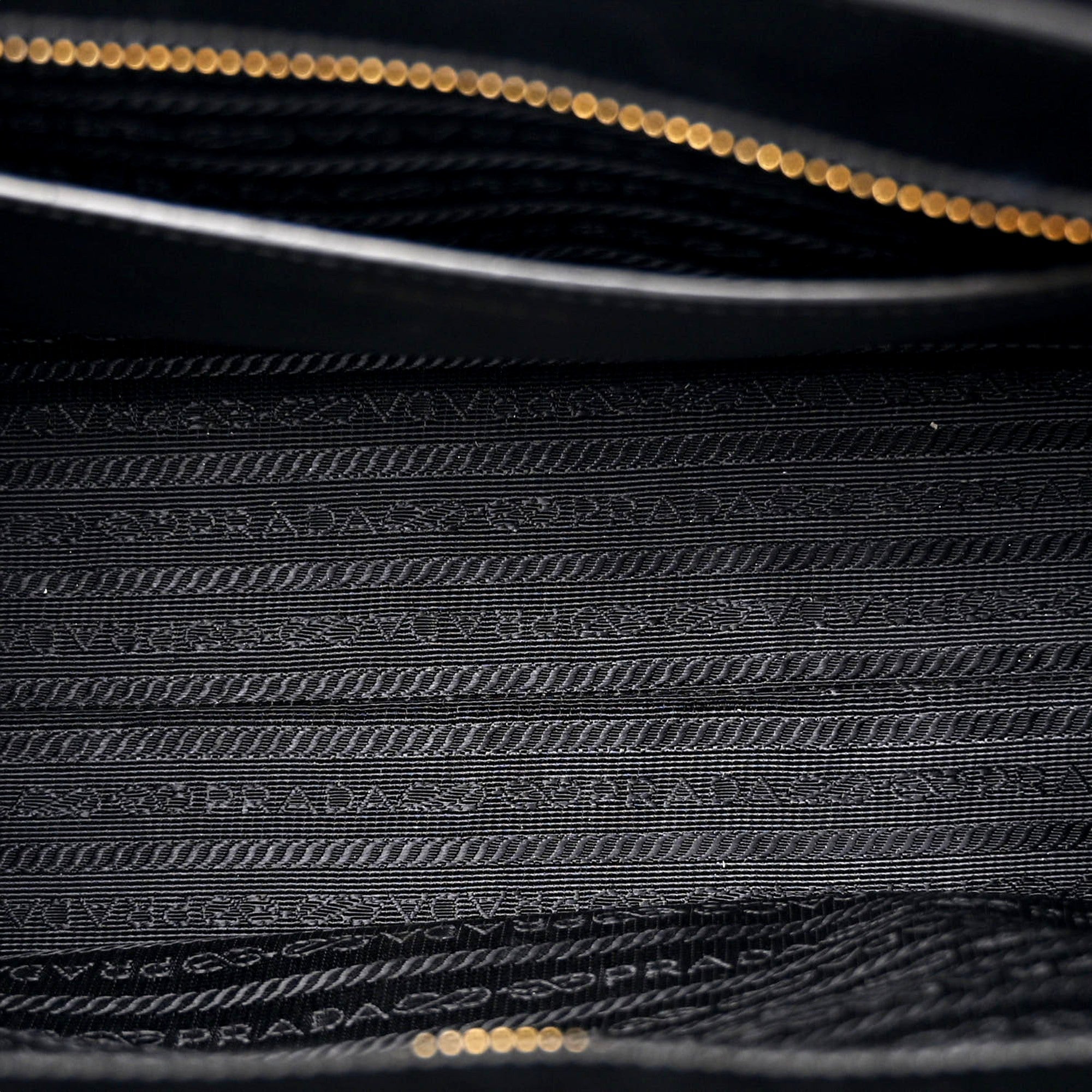 Prada Saffiano and Soft Calfskin Double Zipper Black Tote Shoulder Bag available at Queen Bee of Beverly Hills