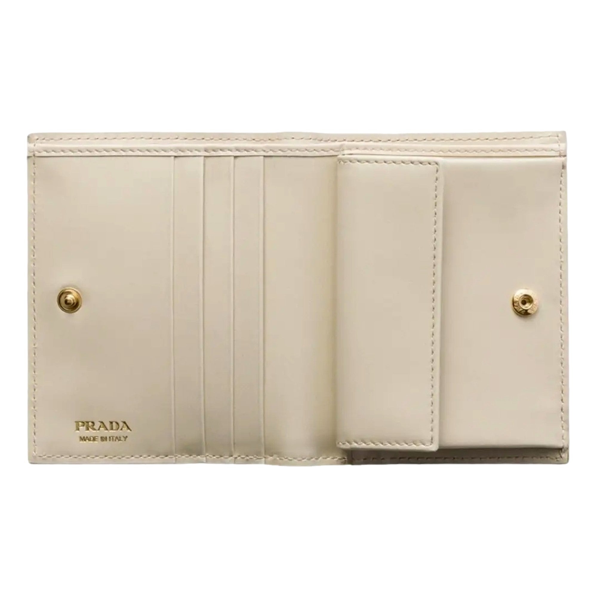Prada Floral Saffiano Wallet sold at Queen Bee of Beverly Hills