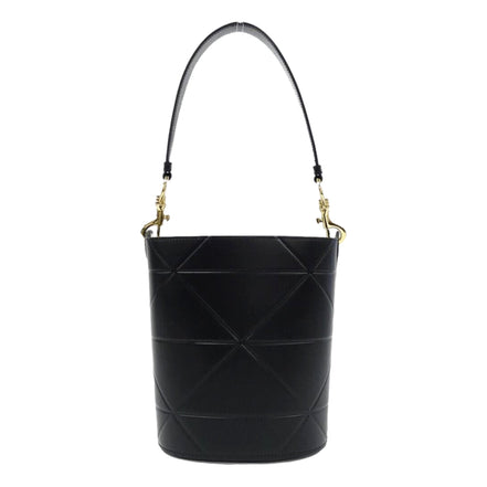 Prada Soft Calf Leather Bucket Crossbody Handbag Nero Black available at Queen Bee of Beverly Hills