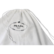 Prada Symbole Soft Calfskin Leather Sand Beige Triangle Quilted Tote Bag available at Queen Bee of Beverly Hills
