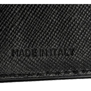 Prada Tessuto Nylon Tri-Fold Compact Wallet Black