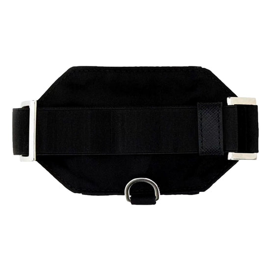 Prada Black Re-Nylon Belt Bag Trick Bag Charm - available at Queen Bee of Beverly Hills. 